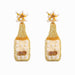 Wholesale Plastic Resin Wine Bottle Earrings JDC-ES-JQ189 Earrings JoyasDeChina Wholesale Jewelry JoyasDeChina Joyas De China