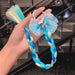 Wholesale plastic Unicorn snowflake hair rope JDC-HS-GSHX042 Hair Scrunchies JoyasDeChina 5# Wholesale Jewelry JoyasDeChina Joyas De China