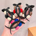 Wholesale plastic woolen hair clips JDC-HC-GSHX087 Hair Clips 恒曦 Wholesale Jewelry JoyasDeChina Joyas De China