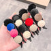 Wholesale plastic woolen hair clips JDC-HC-GSHX087 Hair Clips 恒曦 Wholesale Jewelry JoyasDeChina Joyas De China