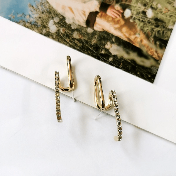 Wholesale plated alloy earrings JDC-ES-Linh009 Earrings 麟凰 Wholesale Jewelry JoyasDeChina Joyas De China