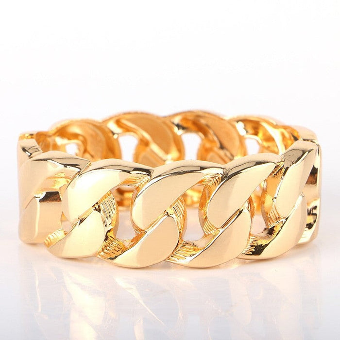 Wholesale Plated Metal Chain Gold Bracelet JDC-BT-DZL006 Bracelet 蝶之恋 gold Wholesale Jewelry JoyasDeChina Joyas De China