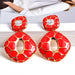 Wholesale Plating Alloy Earrings JDC-ES-SK075 Earrings 深刻 Wholesale Jewelry JoyasDeChina Joyas De China
