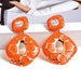 Wholesale Plating Alloy Earrings JDC-ES-SK075 Earrings 深刻 orange Wholesale Jewelry JoyasDeChina Joyas De China