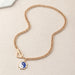 Wholesale plating alloy gossip necklaces JDC-NE-NZ030 Necklaces ???谷 Wholesale Jewelry JoyasDeChina Joyas De China