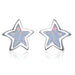 Wholesale Plating Alloy Star Opal Earrings JDC-ES-WenT008 Earrings 润涛 white Wholesale Jewelry JoyasDeChina Joyas De China