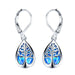 Wholesale Plating Copper Tree of Life Earrings JDC-ES-WenT005 Earrings 润涛 blue Wholesale Jewelry JoyasDeChina Joyas De China