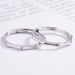 Wholesale plating Thai silver couple rings JDC-RS-YZM005 Rings 伊之美 Wholesale Jewelry JoyasDeChina Joyas De China