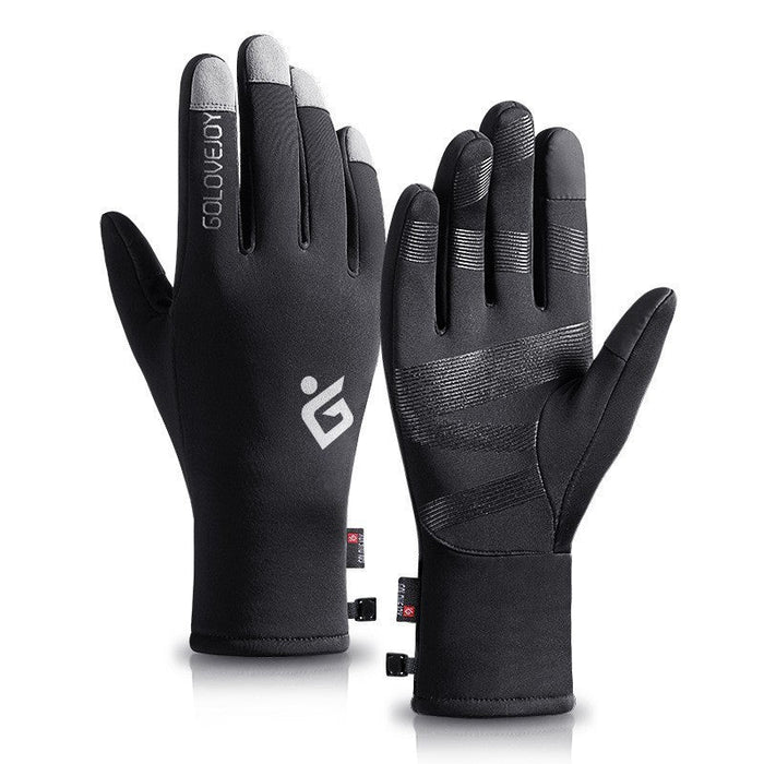 Wholesale plus velvet touch screen outdoor diving cloth gloves JDC-GS-GD003 Gloves 谷登 black M Wholesale Jewelry JoyasDeChina Joyas De China