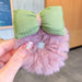 Wholesale plush Butterfly Hair Scrunchies JDC-HS-i319 Hair Scrunchies JoyasDeChina 3# Hanfen Hair Circle. Wholesale Jewelry JoyasDeChina Joyas De China
