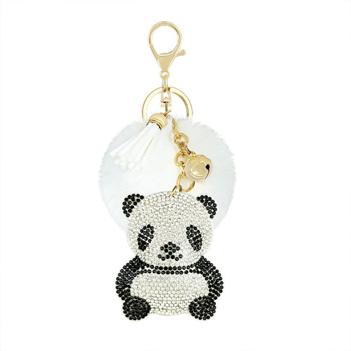 Wholesale plush cartoon animal keychain MOQ≥10 JDC-KC-YZ017 Keychains 永泽 19.minimum 10 pieces for wholesale Wholesale Jewelry JoyasDeChina Joyas De China