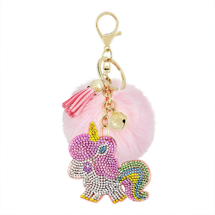 Wholesale plush cartoon animal keychain MOQ≥10 JDC-KC-YZ017 Keychains 永泽 3.minimum 10 pieces for wholesale Wholesale Jewelry JoyasDeChina Joyas De China