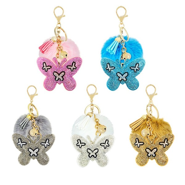 Wholesale plush cartoon animal keychain MOQ≥10 JDC-KC-YZ017 Keychains 永泽 Wholesale Jewelry JoyasDeChina Joyas De China