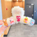 Wholesale plush cute girl bear hairpin JDC-HC-i342 Hair Clips JoyasDeChina 2# Strawberry Bear Gripper. Wholesale Jewelry JoyasDeChina Joyas De China