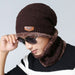 Wholesale plush grey wool knitted hat JDC-FH-GSYH045 FashionHat 予画 Wholesale Jewelry JoyasDeChina Joyas De China