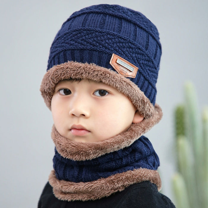 Wholesale plush grey wool knitted hat JDC-FH-GSYH045 FashionHat 予画 Tibetan Youth2 Wholesale Jewelry JoyasDeChina Joyas De China