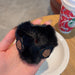 Wholesale Plush Hair Scrunchies JDC-HS-GSMC014 Hair Scrunchies 曌彩 black Wholesale Jewelry JoyasDeChina Joyas De China