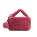 Wholesale plush handbags JDC-HB-JunLi003 Handbags 骏丽 pink Wholesale Jewelry JoyasDeChina Joyas De China