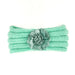 Wholesale plush knitted hair band JDC-HD-ML023 Headband 猫力 green Wholesale Jewelry JoyasDeChina Joyas De China