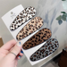 Bulk Jewelry Wholesale plush leopard print hair clip JDC-HC-K029 Wholesale factory from China YIWU China