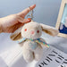 Wholesale plush long ear rabbit key chain JDC-KC-LX038 Keychains 恋希 Wholesale Jewelry JoyasDeChina Joyas De China