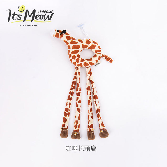 Wholesale plush toys containing catnip Pet Toy pack of 2 JDC-PT-FP018 Pet Toy 沣沛 Giraffe MINIMUM 2 Wholesale Jewelry JoyasDeChina Joyas De China