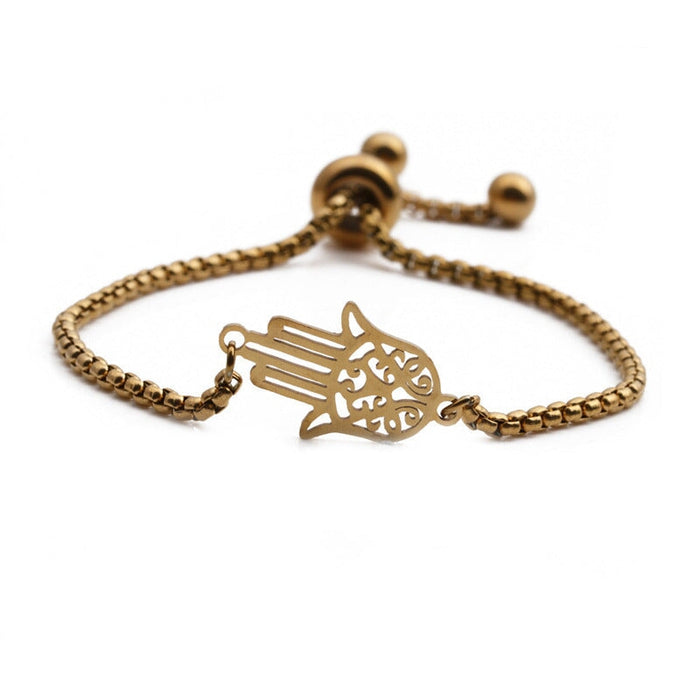 Wholesale polished snowflake palm stainless steel bracelet JDC-BT-ChanX004 Bracelet 昌鑫 SSB00011 Wholesale Jewelry JoyasDeChina Joyas De China