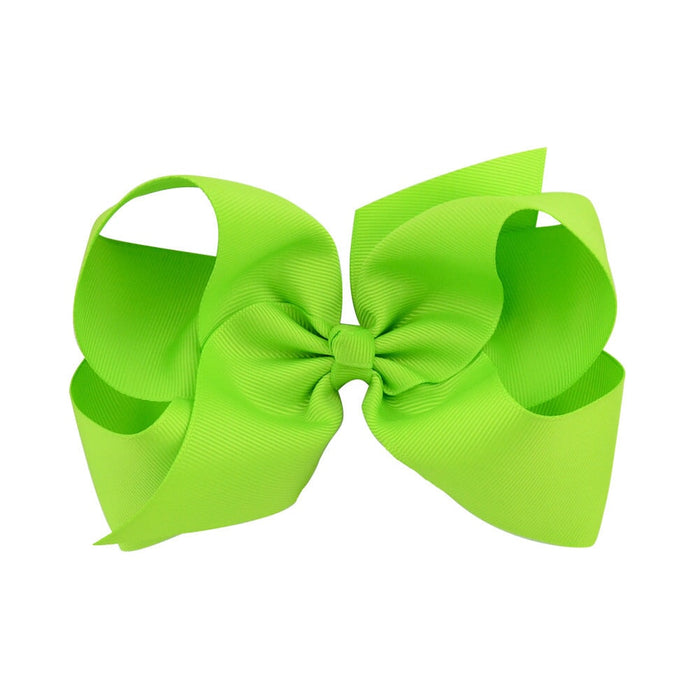 Wholesale polyester 6 inch 30 color children's bow hair clips JDC-HC-XE006 Hair Clips JoyasDeChina 20 Wholesale Jewelry JoyasDeChina Joyas De China