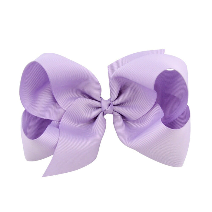 Wholesale polyester 6 inch 30 color children's bow hair clips JDC-HC-XE006 Hair Clips JoyasDeChina 25 Wholesale Jewelry JoyasDeChina Joyas De China