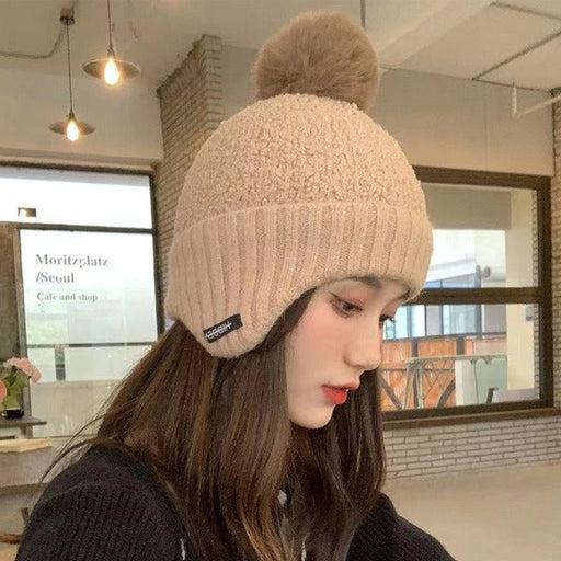 Wholesale polyester cold-proof ear protection warm hat JDC-FH-NLS010 Fashionhat 倪罗诗 Wholesale Jewelry JoyasDeChina Joyas De China