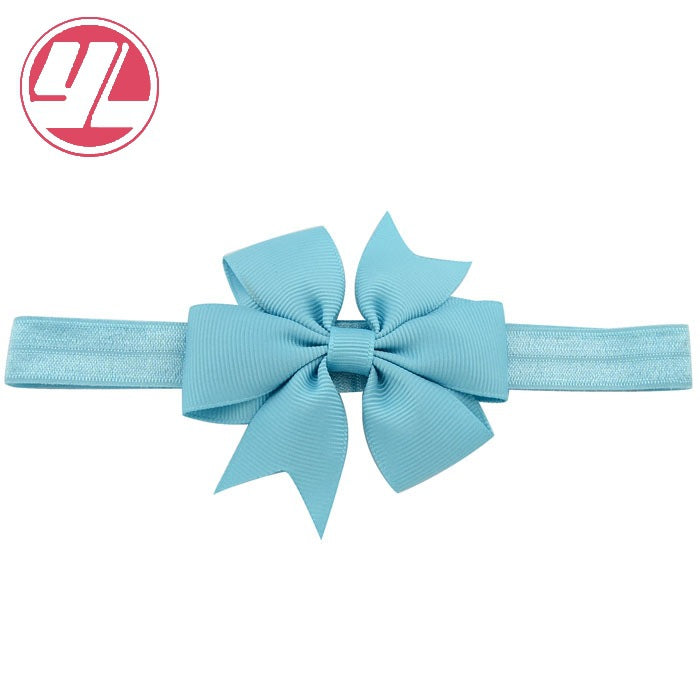 Wholesale polyester fishtail Bow Hair Scrunchies JDC-HS-YL035 Hair Scrunchies 雅伦 Wholesale Jewelry JoyasDeChina Joyas De China
