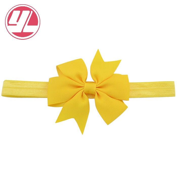 Wholesale polyester fishtail Bow Hair Scrunchies JDC-HS-YL035 Hair Scrunchies 雅伦 J Wholesale Jewelry JoyasDeChina Joyas De China