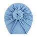 Wholesale polyester multi-color soft donut children's headband JDC-HD-ML001 Headband JoyasDeChina blue Wholesale Jewelry JoyasDeChina Joyas De China