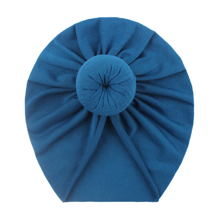Wholesale polyester multi-color soft donut children's headband JDC-HD-ML001 Headband JoyasDeChina purplish blue Wholesale Jewelry JoyasDeChina Joyas De China