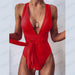 Wholesale Polyester One Piece Bikini Swimwear JDC-SW-RongY002 Swimwear 荣耀 red MOQ2 S Wholesale Jewelry JoyasDeChina Joyas De China