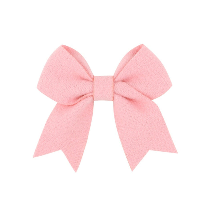 Wholesale Polyester Rib With Bow Cute Kids Hair Clip JDC-HC-YL068 Hair Clips 雅伦 11 Wholesale Jewelry JoyasDeChina Joyas De China
