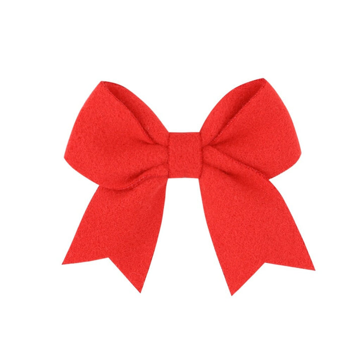 Wholesale Polyester Rib With Bow Cute Kids Hair Clip JDC-HC-YL068 Hair Clips 雅伦 12 Wholesale Jewelry JoyasDeChina Joyas De China