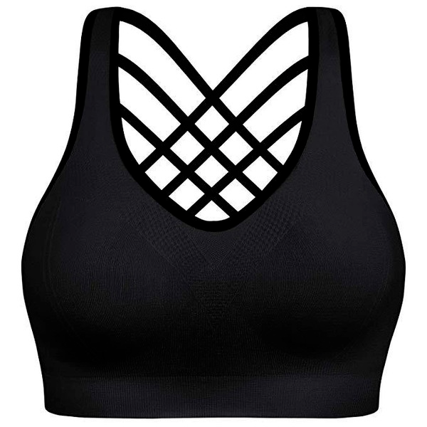 Bulk Jewelry Wholesale polyester sports bras with thick straps JDC-NY-YH002 Wholesale factory from China YIWU China