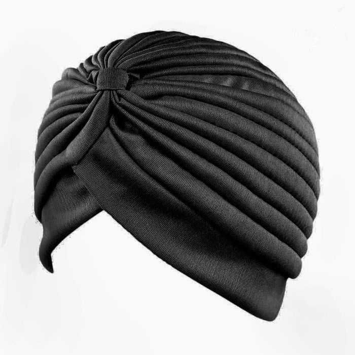 Wholesale polyester turban hat JDC-FH-GSYH015 Fashionhat JoyasDeChina black one size Wholesale Jewelry JoyasDeChina Joyas De China