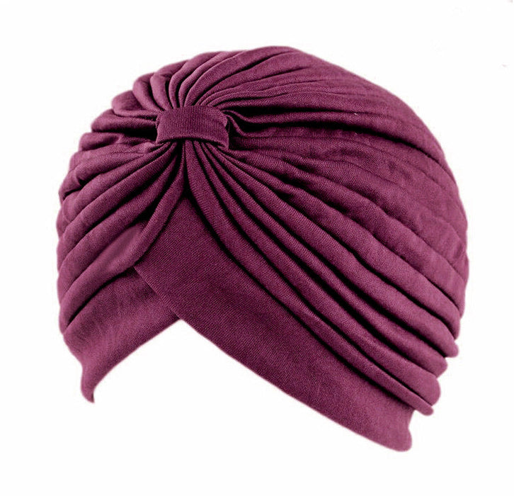 Wholesale polyester turban hat JDC-FH-GSYH015 Fashionhat JoyasDeChina Jujube red one size Wholesale Jewelry JoyasDeChina Joyas De China