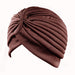 Wholesale polyester turban hat JDC-FH-GSYH015 Fashionhat JoyasDeChina light coffee one size Wholesale Jewelry JoyasDeChina Joyas De China