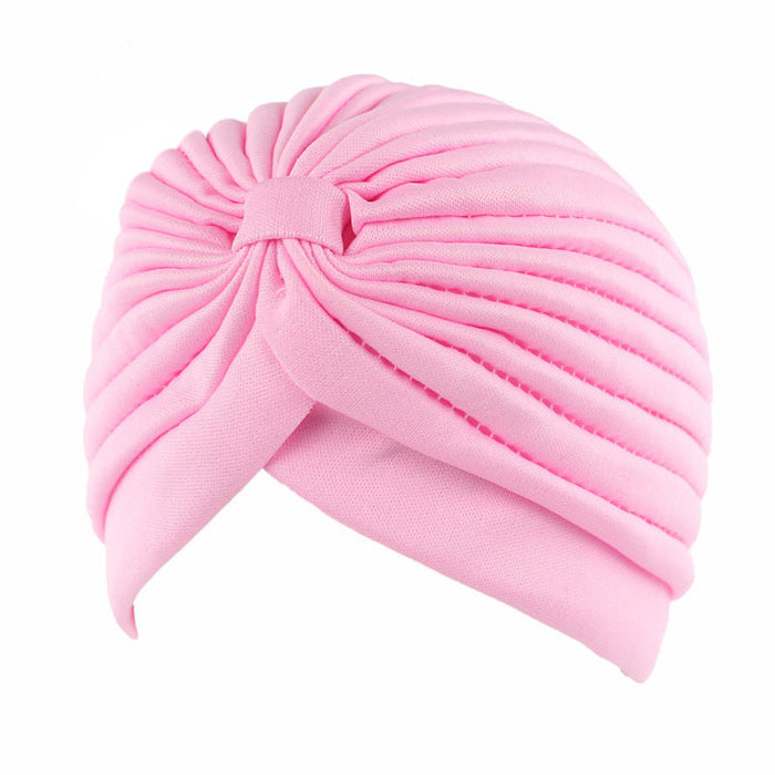 Wholesale polyester turban hat JDC-FH-GSYH015 Fashionhat JoyasDeChina Pink one size Wholesale Jewelry JoyasDeChina Joyas De China
