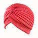 Wholesale polyester turban hat JDC-FH-GSYH015 Fashionhat JoyasDeChina red one size Wholesale Jewelry JoyasDeChina Joyas De China