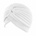 Wholesale polyester turban hat JDC-FH-GSYH015 Fashionhat JoyasDeChina White one size Wholesale Jewelry JoyasDeChina Joyas De China