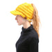 Wholesale Popular knitted cap JDC-FH-GE010 Fashionhat 关尔 yellow With standard Wholesale Jewelry JoyasDeChina Joyas De China
