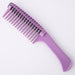 Wholesale PP wide tooth comb hairdressing tools JDC-CM-Shangs0041 Comb 上世 purple Wholesale Jewelry JoyasDeChina Joyas De China
