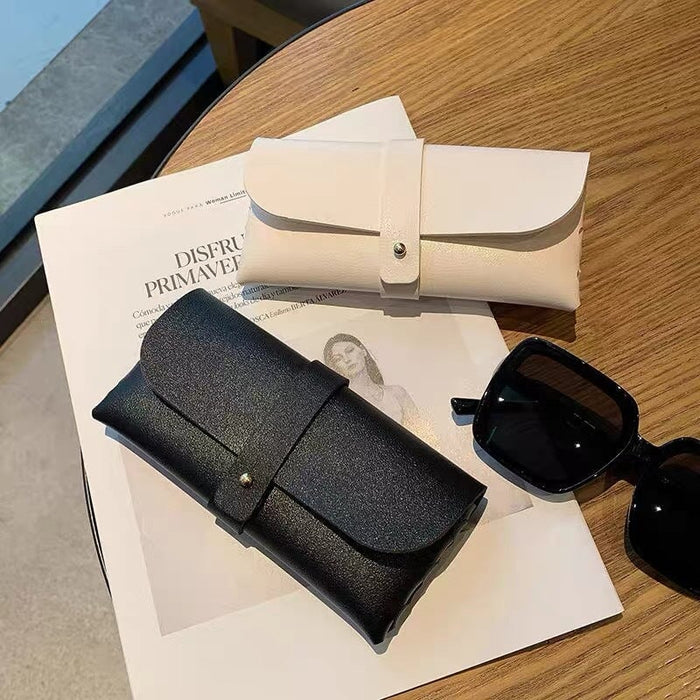 Wholesale pressure proof soft leather glasses bag JDC-SG-PLS051 Sunglasses 普琳丝 Wholesale Jewelry JoyasDeChina Joyas De China