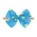 Wholesale printed bow nylon hair band (F)JDC-HD-YL008 Headband 雅伦 11 Wholesale Jewelry JoyasDeChina Joyas De China