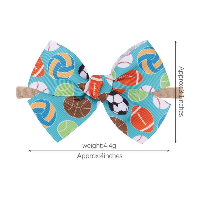 Wholesale printed bow nylon hair band (F)JDC-HD-YL008 Headband 雅伦 Wholesale Jewelry JoyasDeChina Joyas De China