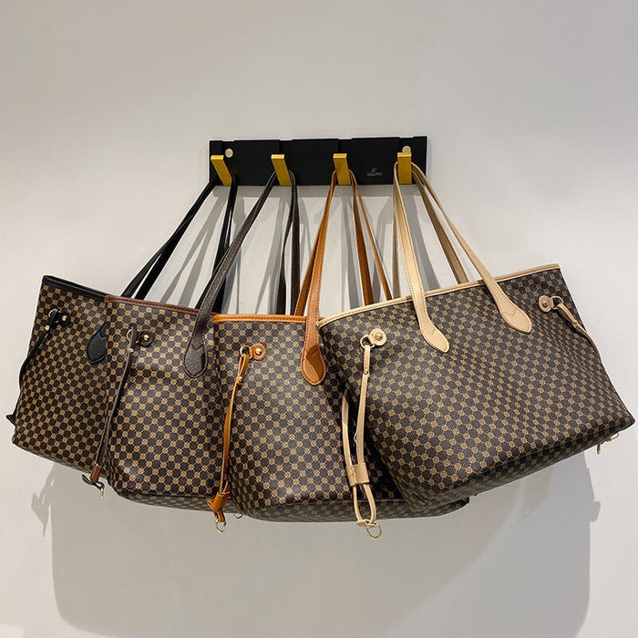 Wholesale printed Plaid women's convenience handbag JDC-HB-Xinc002 Handbags 狮岭鑫 Wholesale Jewelry JoyasDeChina Joyas De China
